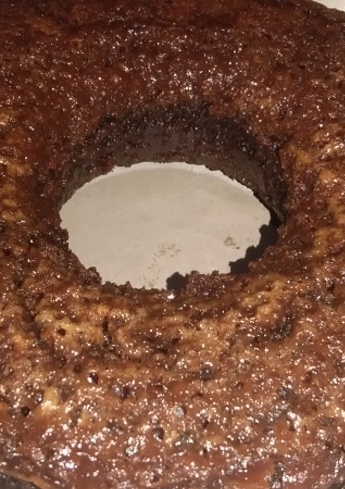 Foto resep Bolu karamel (sarang semut) 5 telur