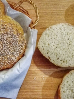Una foto de Pan de hamburguesa