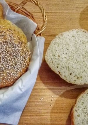 Una foto de Pan de hamburguesa