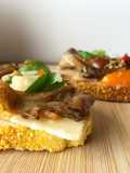 Tostada de Cogumelos Pleurotus #cogumelos #pleurotus