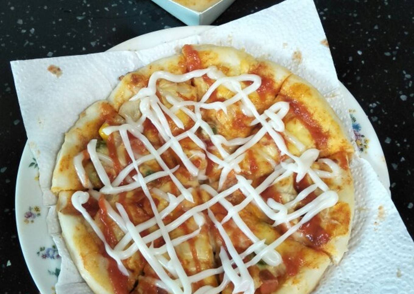 Pizza Takaran sendol, Simple ������������