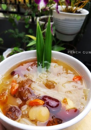 Foto resep Peach Gum