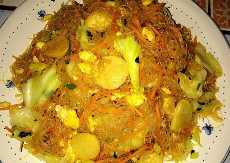 Langkah Mudah untuk Membuat Bihun goreng bakso yang Lezat Sekali