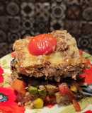 М'ясна запіканка з телятини з овочами, молоком та кускусом😋