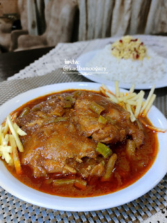 عکسی از دستور خورشت لوبیا سبز با مرغ 🍲