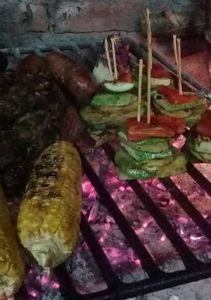 Una foto de Verduras a la parrilla