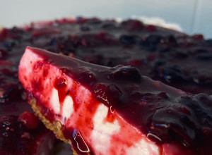 Una foto de Cheesecake keto SIN HORNO (FRÍA)