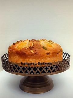 عکسی از دستور کیک زردآلو