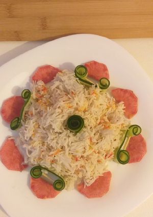 A picture of Zeera Rice.