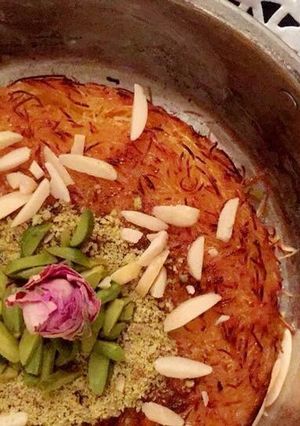 صورة لوصفة كنافة بالجبن