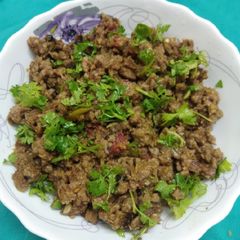 A picture of Masala Keema.