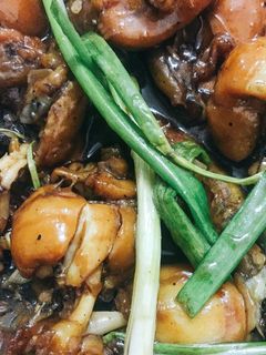 Hình của món Ếch kho.