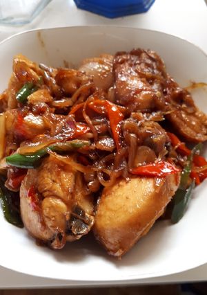 Foto resep Ayam tahu kecap