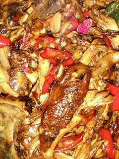 Foto resep Ayam suwir kecap pedas
