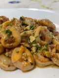 Tortellini ripieni di Carne con Pesto di Noci