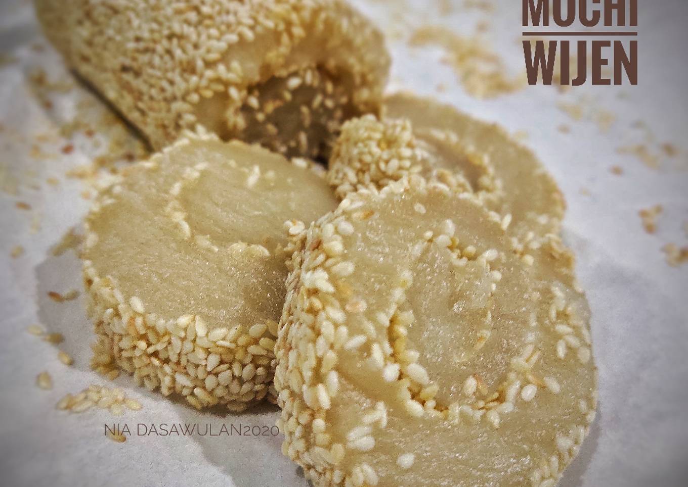 Resep Kulit Mochi Gulung Wijen