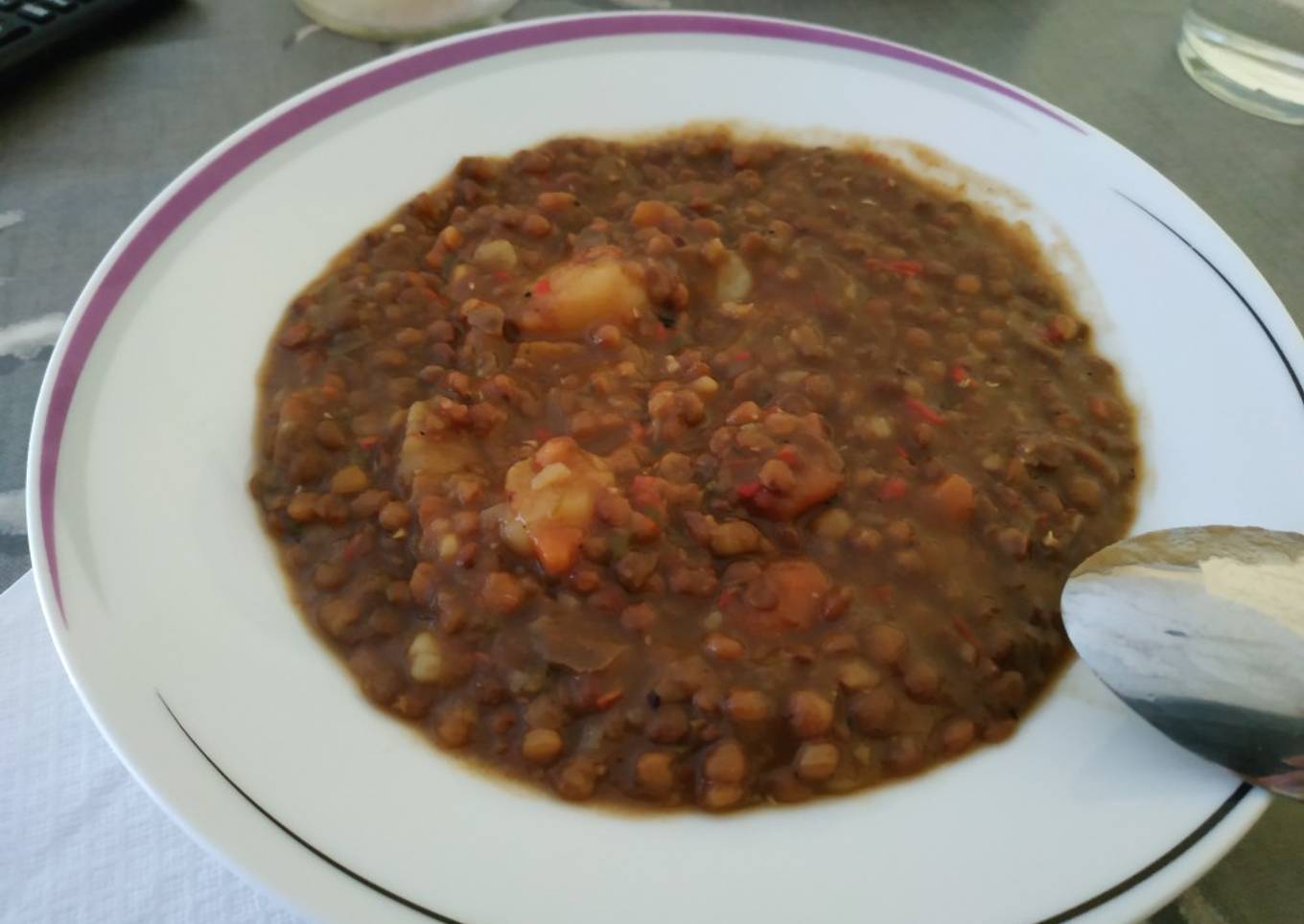Lentejas viudas