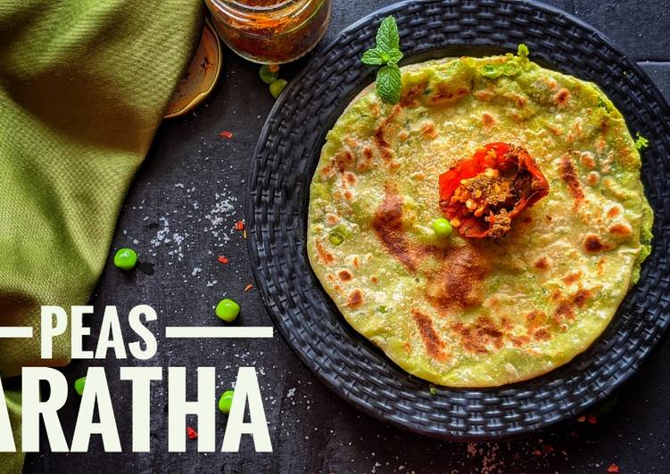 Peas paratha