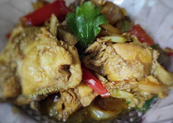 Ayam ungkep masak kecap