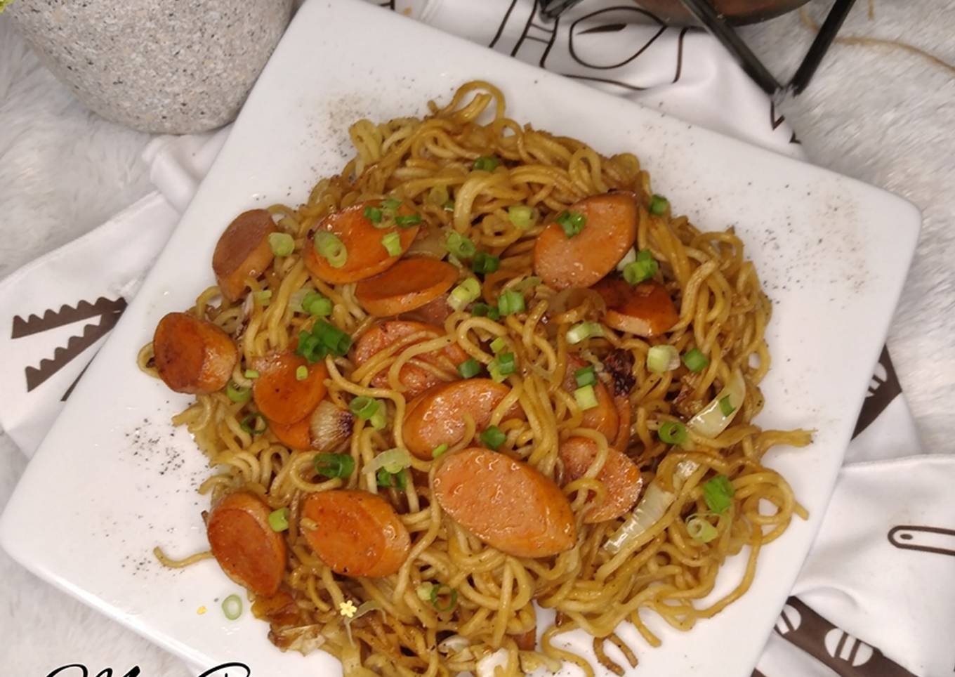 Mie Goreng Lada Hitam