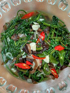 Foto resep Tumis Kangkung Jamur Kuping
