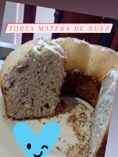 Una foto de Torta matera de nuez