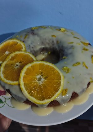 Una foto de Pastel de Naranja