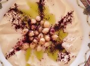 A picture of hummus tahini