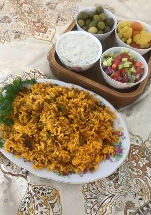 عکسی از دستور استانبولی پلو