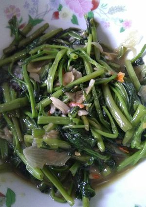 Foto resep 🌱 tumis kangkung oriental 🍃