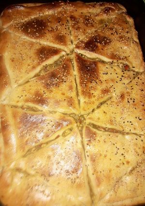 صورة لوصفة فطيرة الدجاج 🍞