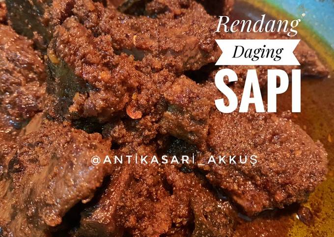 Rendang Daging Sapi