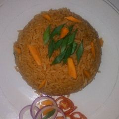 A picture of Jollof rice!!!.