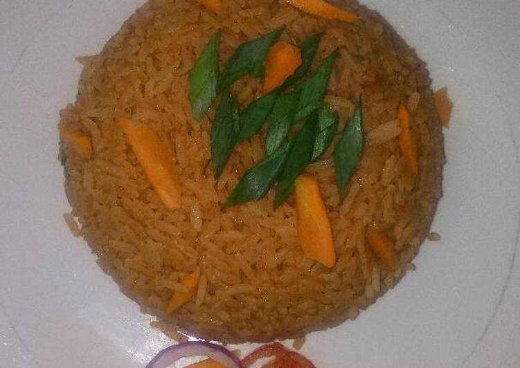 Steps to Prepare Quick Jollof rice!!! | Easy Recipe For Dinner