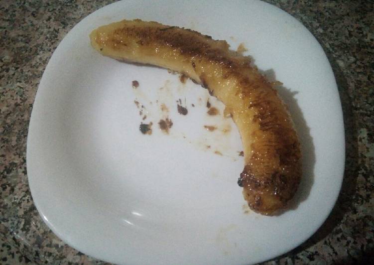 Banane caramilisé