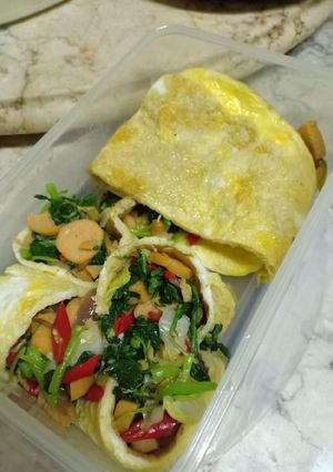 Foto resep 009. Telur Gulung Sehat (Diet Menu)