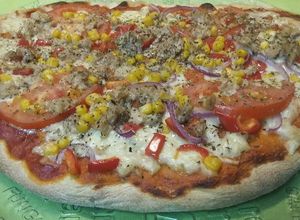 Una foto de Masa para pizzas