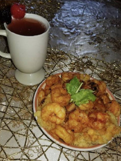 Una foto de Mofongo con camarones🍤🍤🦐