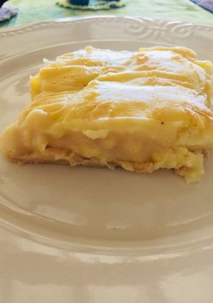 Una foto de Pastel de papas con pollo