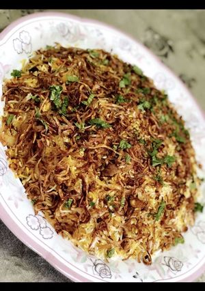 صورة لوصفة برياني بالدجاج 🔥😭