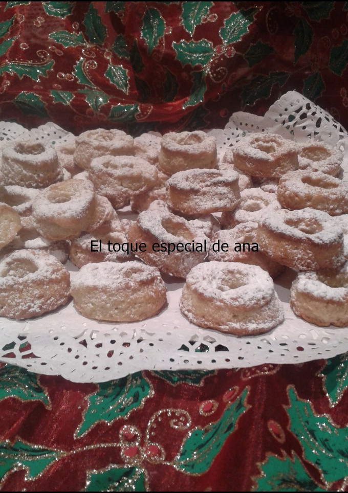 Una foto de Roscos con sabor a mandarina