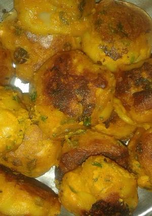 A picture of Tandoori Momos.