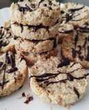 Galletitas saludables de coco y avena