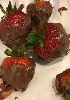 A picture of Soft Chocolate Strawberries.