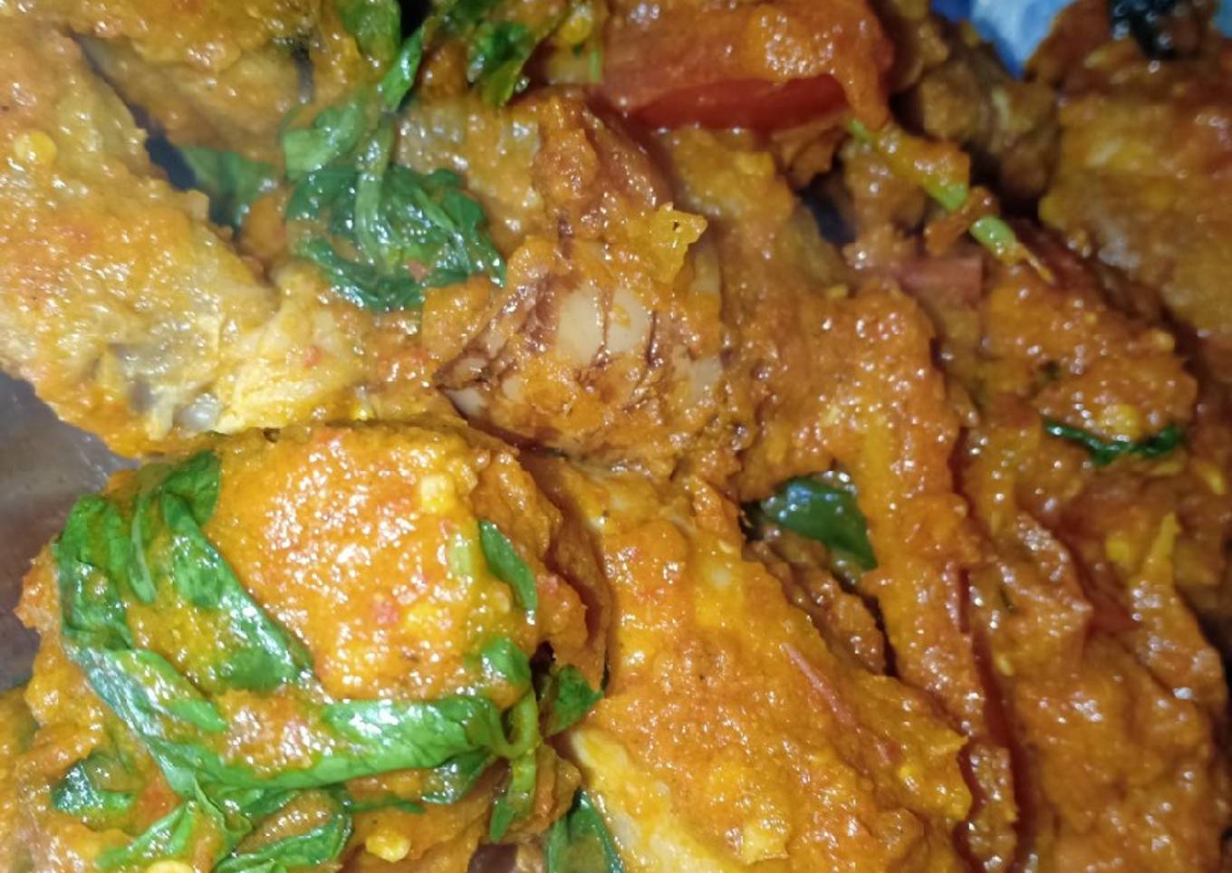 Ayam rica-rica kemangi