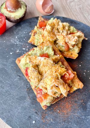 Une photo de Pain perdu façon avocado toast