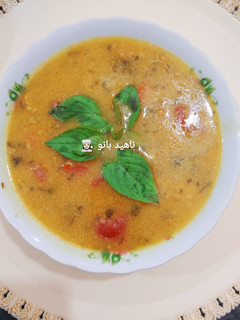 عکسی از دستور سوپ بلغور گندم مامان پز 🍜🥘