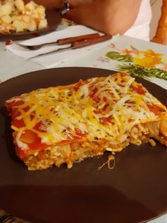 Una foto de Lasaña de verdura