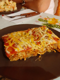 Una foto de Lasaña de verdura