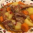Costillas de cerdo con patatas